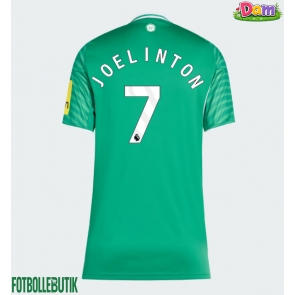 Newcastle United Joelinton #7 Bortatröja Kvinnor 2025-26 Kortärmad